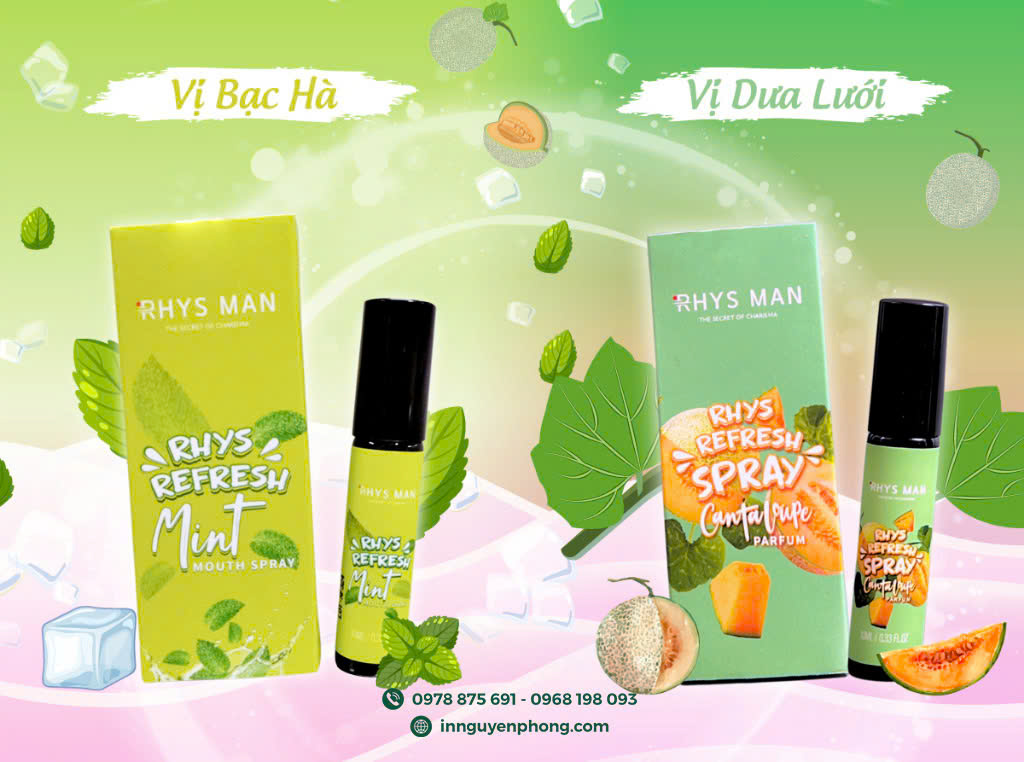 Hộp xịt thơm miệng size nhỏ